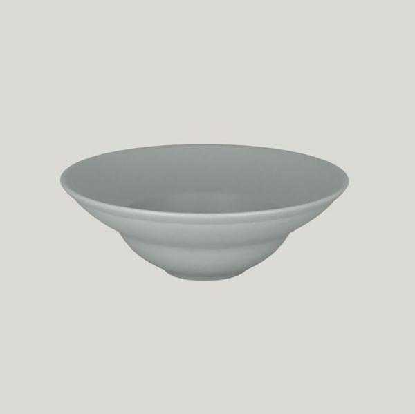 Тарелка Neofusion Mellow Pitaya grey глубокая круглая, 23/8 см, 320 мл NFCLXD23PG