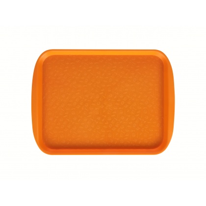 Поднос столовый 330 х 260 мм светло-оранжевый