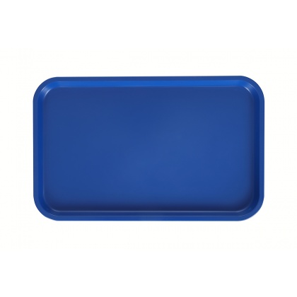 Поднос столовый 530 х 330 мм синий