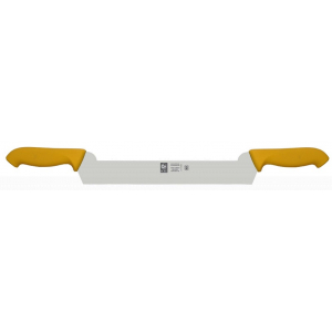 Нож для сыра 260/540 мм. с двумя ручками, желтый PRACTICA Icel /1/