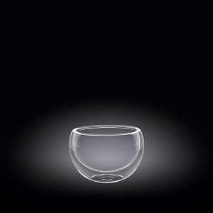 Соусник 50 мл d=50 мм с двойными стенками Thermo Glass /6/ Wilmax (Англия)