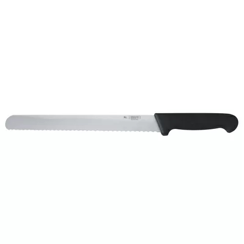 Нож PRO-Line хлебный 30 см, черная пластиковая ручка, P.L. Proff Cuisine