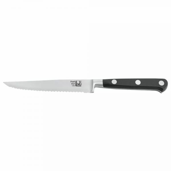Кованый нож ECO-Line для нарезки, волнистое лезвие 12,5 см P.L. Proff Chef Line