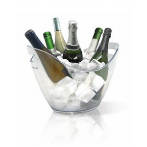 Ведро для шампанского пласт. 355*255/210*160 мм h=260 мм 7000 мл с ручками для 6-ти бутылок Vin Bouquet (Испания)