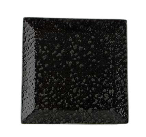 Тарелка квадратная 18 см BLACK MOSS Porland