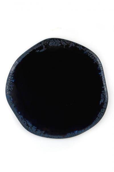 Тарелка волнообразная 32 см ROOT BLUE Porland