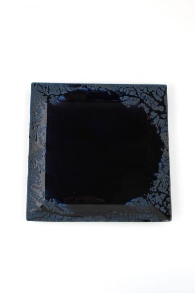 Тарелка квадратная 18 см ROOT BLUE Porland