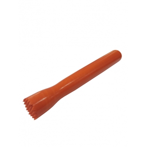 Мадлер АБС-пластик 21 см оранжевый, поверхность решетка MG