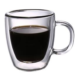Чашка для кофе 50 мл набор 2 шт. двойные стенки термостекло P.L. Proff Cuisine