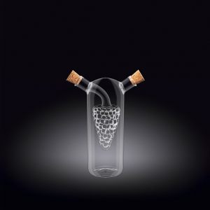Бутылка для масла и уксуса 250/50 мл 2в1 Thermo Glass Wilmax (Англия)