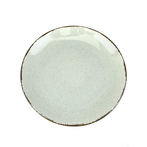 Тарелка плоская 27 см мятный Pearl Kutahya