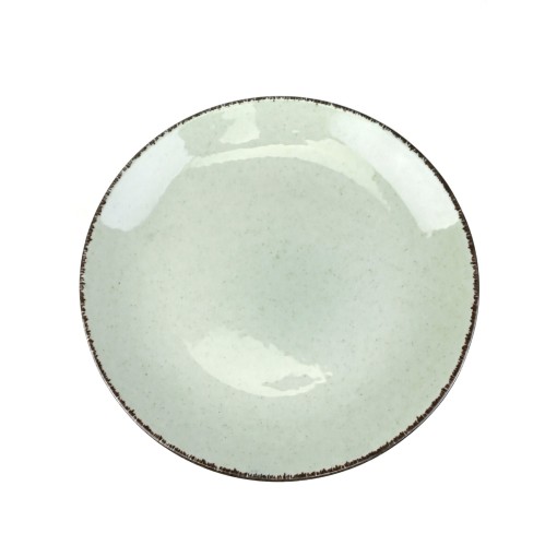 Тарелка плоская 30 см мятный Pearl Kutahya