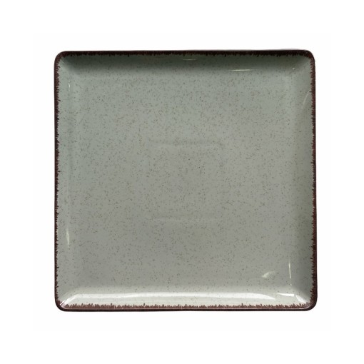 Тарелка квадратная 25*25 см мятный Pearl Kutahya