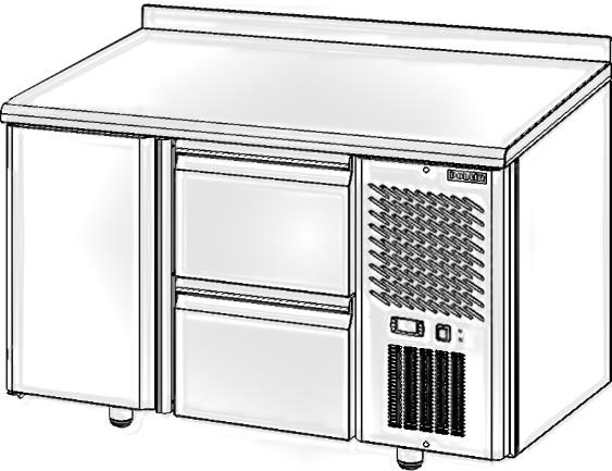 Стол холодильный TM2-02-G