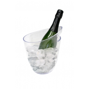 Ведро для шампанского пласт. d=200/110 мм h=225 мм 2000 мл с ручками для 1-й бутылки  Vin Bouquet (Испания)