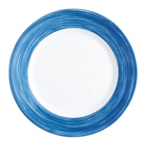 Тарелка d=235 мм синий край Браш