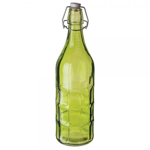 Бутылка 1 л с крышкой зеленая P.L. Proff Cuisine