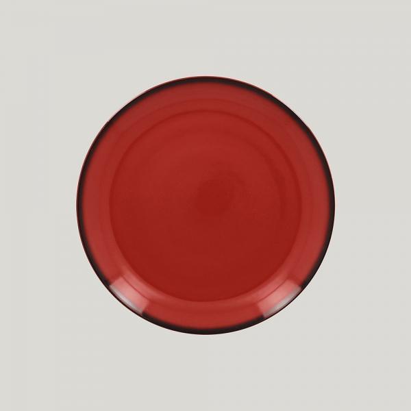 Тарелка круглая, 21 см (красный цвет) LENNPR21RD