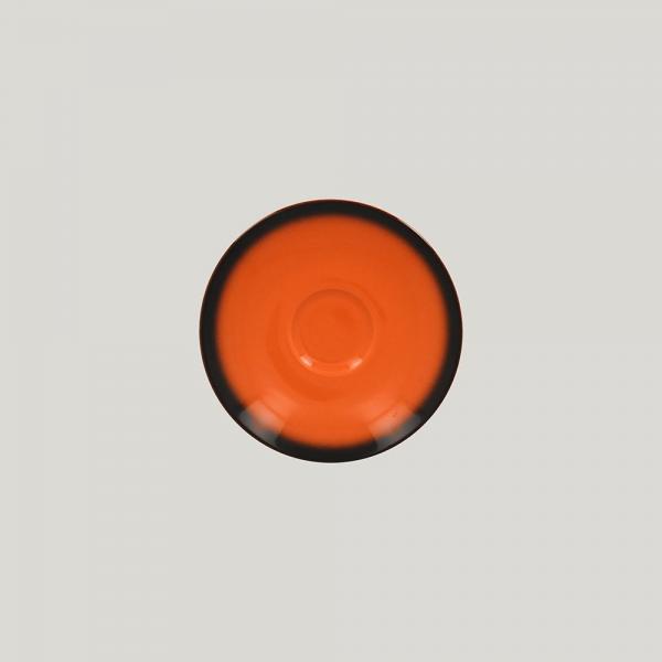 Блюдце 13 см (оранжевый цвет) к чашке арт. 81223538, LECLSA13OR