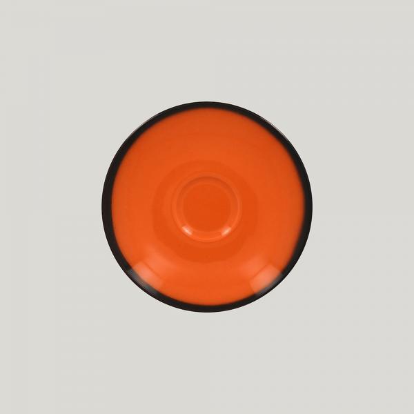 Блюдце, 15 см (оранжевый цвет) к чашке арт. 81223536