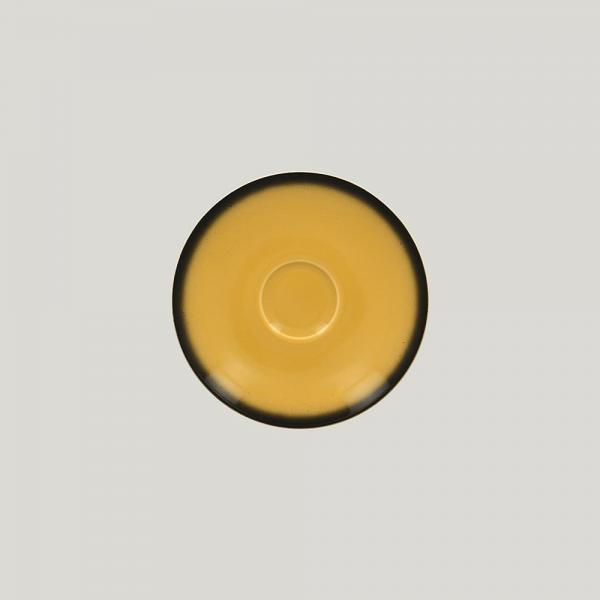 Блюдце, 17 cм (желтый цвет) для чашки арт. 81223409, LECLSA17NY