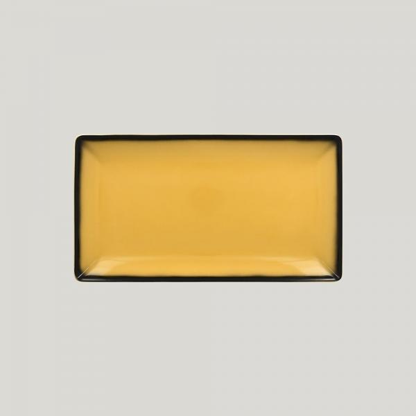 Блюдо прямоугольное, 33,5 cм (желтый цвет) LEEDRG33NY
