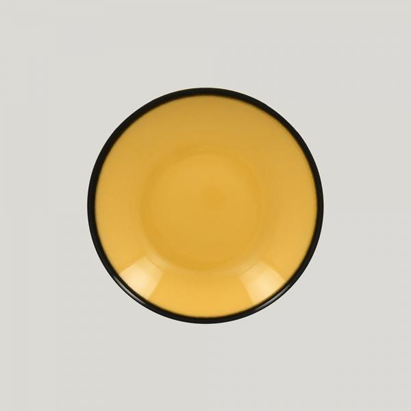 Тарелка-салатник, 26 см, высота 5 см, 1,2 л (желтый цвет) LEBUBC26NY